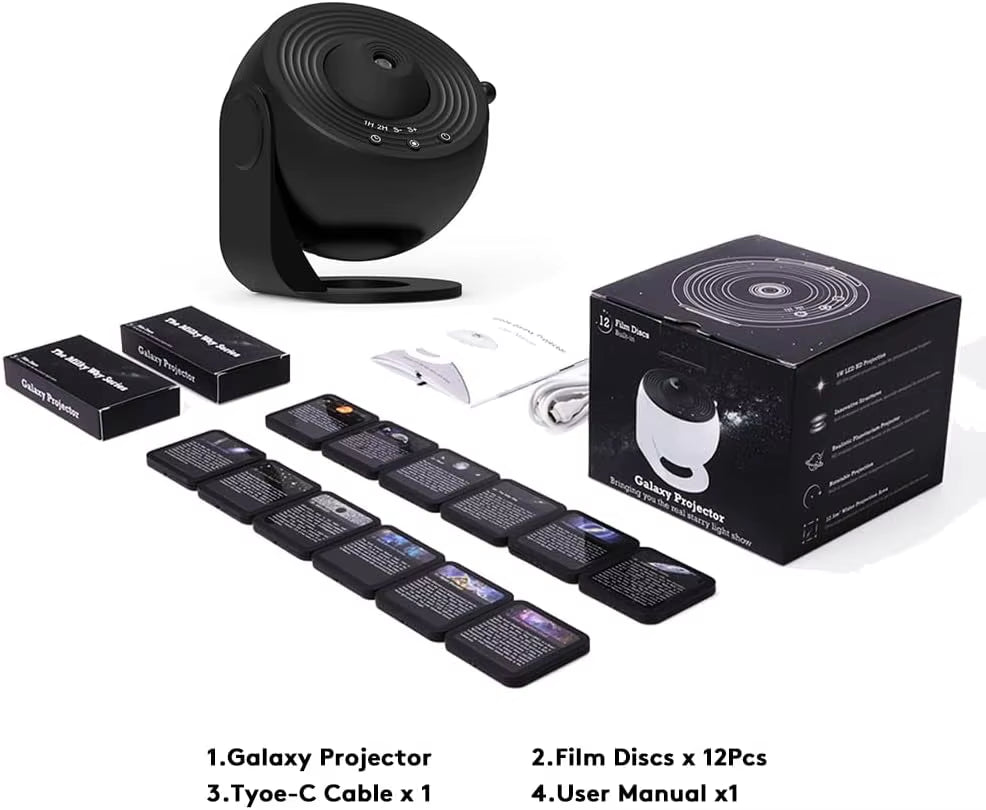 12-in-1 4K Planetarium Galaxy Projector 