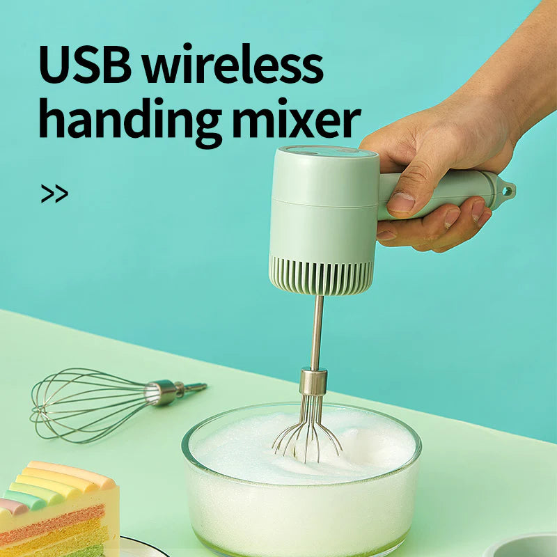 SwiftMix™ 3-Speed Cordless Hand Mixer