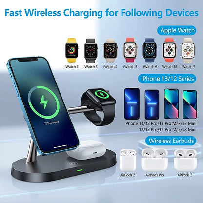 3-in-1 Magnetic Charging Apple Station 