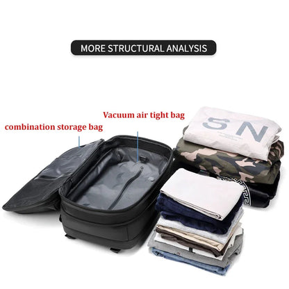 AirVault Pro – Vacuum Compression Travel Backpack