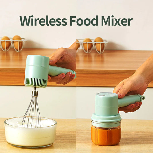 SwiftMix™ 3-Speed Cordless Hand Mixer