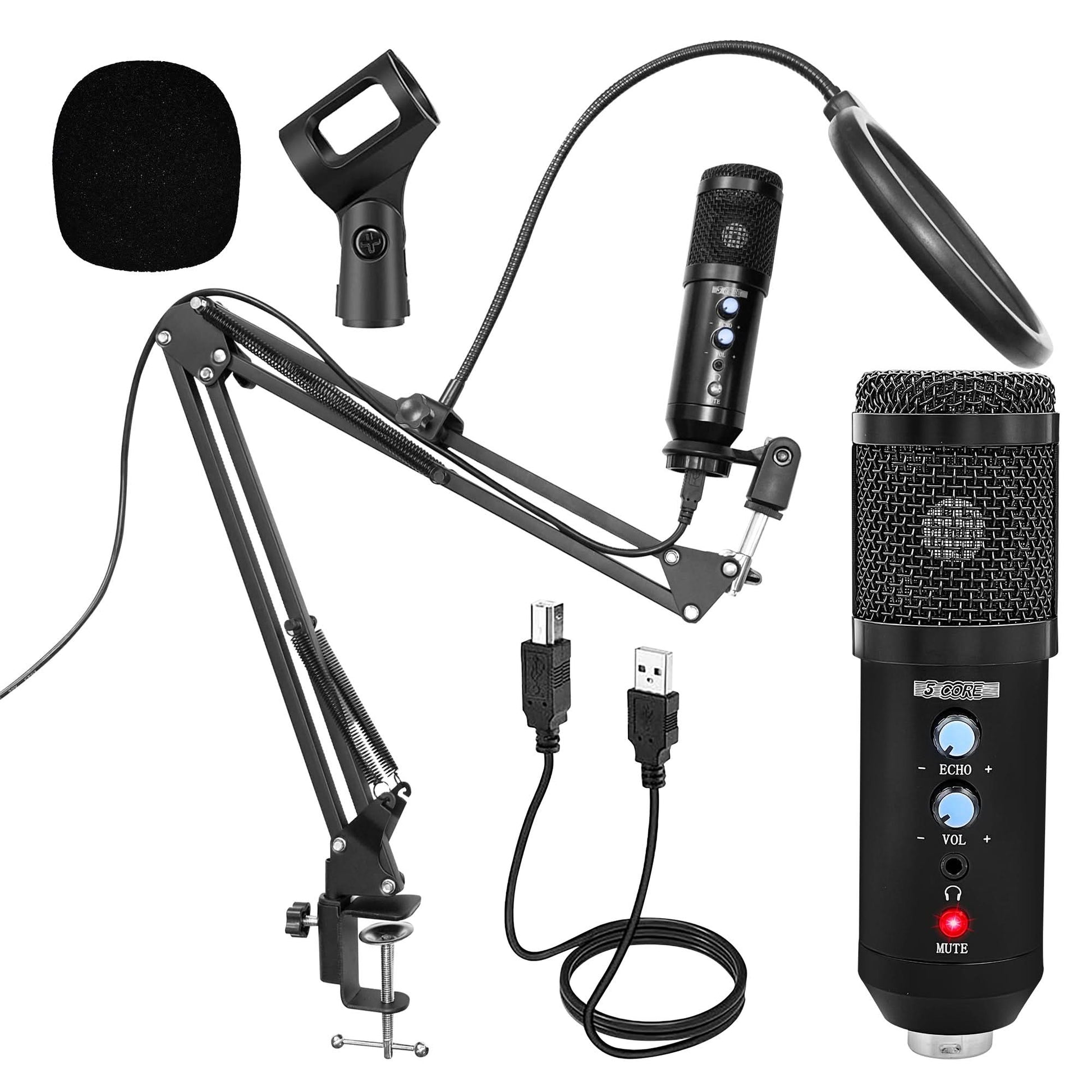 5 Core - Complete Podcast & Streaming Microphone Kit