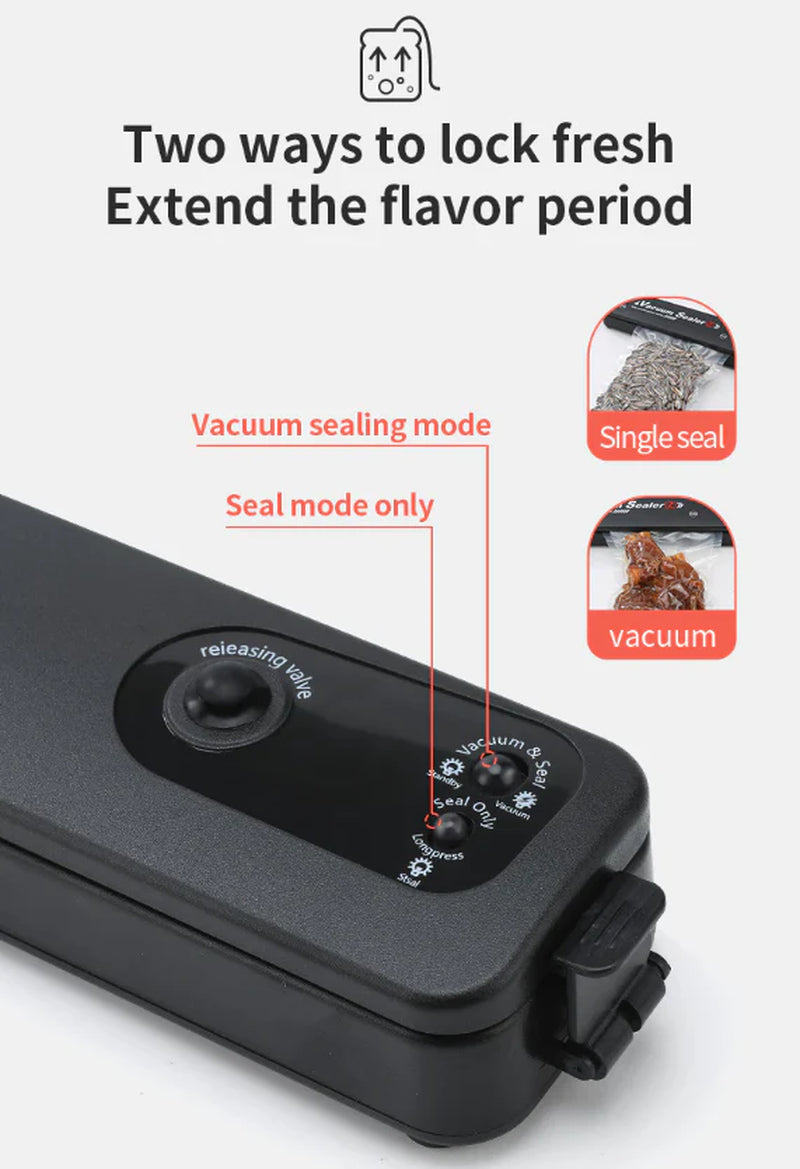  ProSeal™ Vacuum Sealer Machine – Keep Your Food Fresh 10X Longer! 🍖🥦